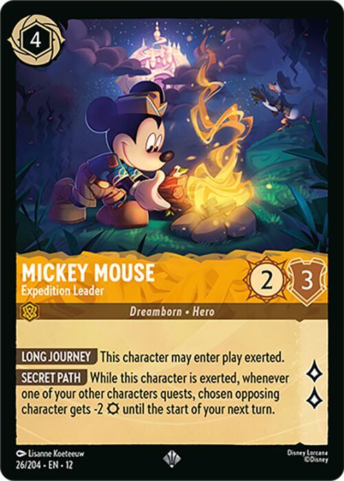 Mickey Mouse - Expedition Leader - Disney Lorcana