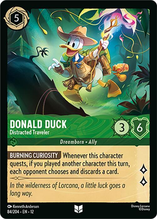 Donald Duck - Distracted Traveler