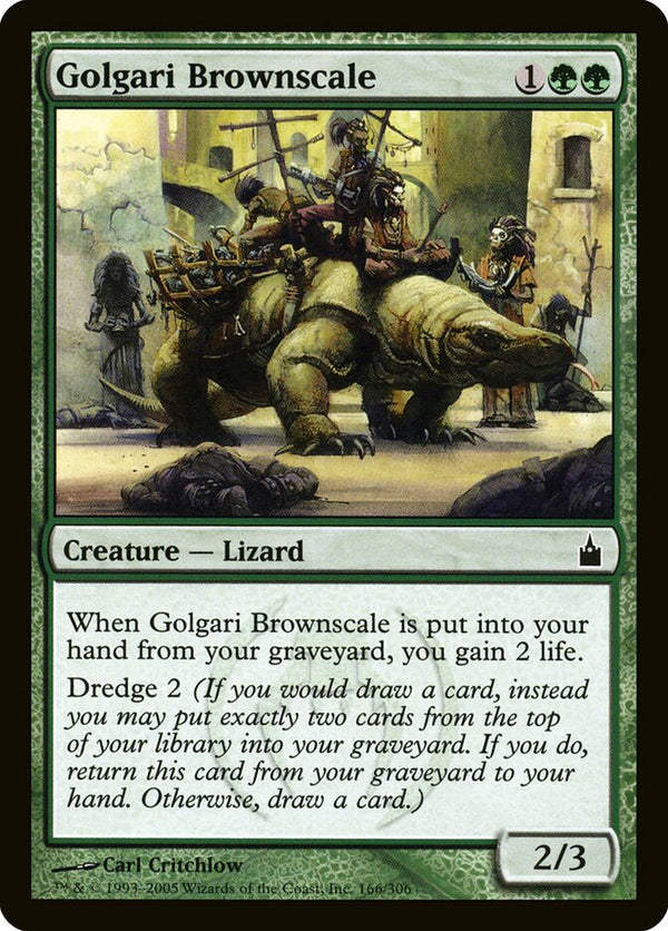 Golgari Brownscale - Magic: The Gathering