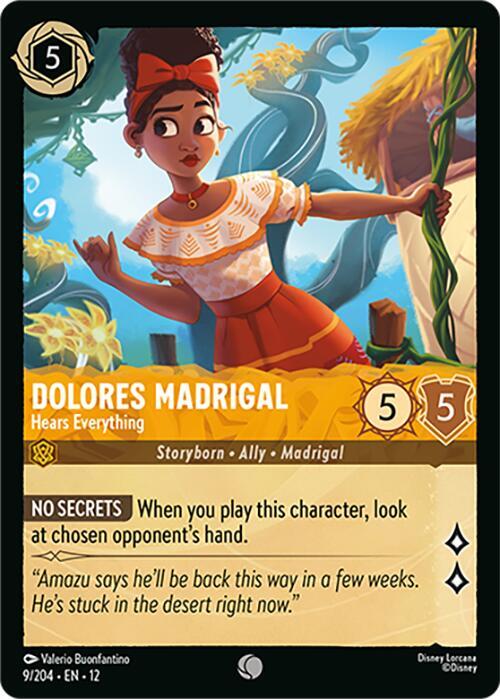 Dolores Madrigal - Hears Everything