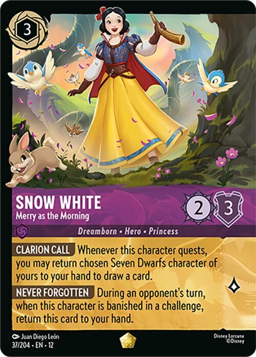 Snow White - Merry as the Morning (Foil)