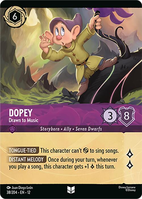 Dopey - Drawn to Music (Foil)