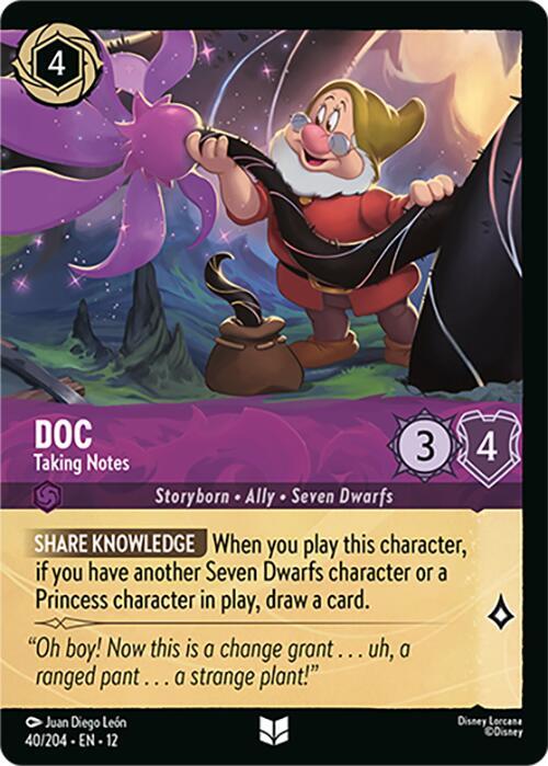 Doc - Taking Notes (Foil)