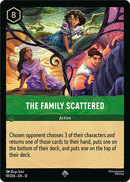 The Family Scattered - Disney Lorcana