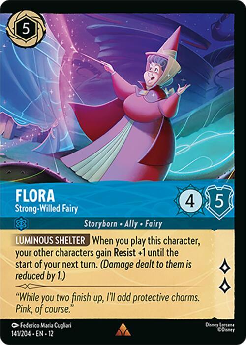 Flora - Strong-Willed Fairy (Foil)