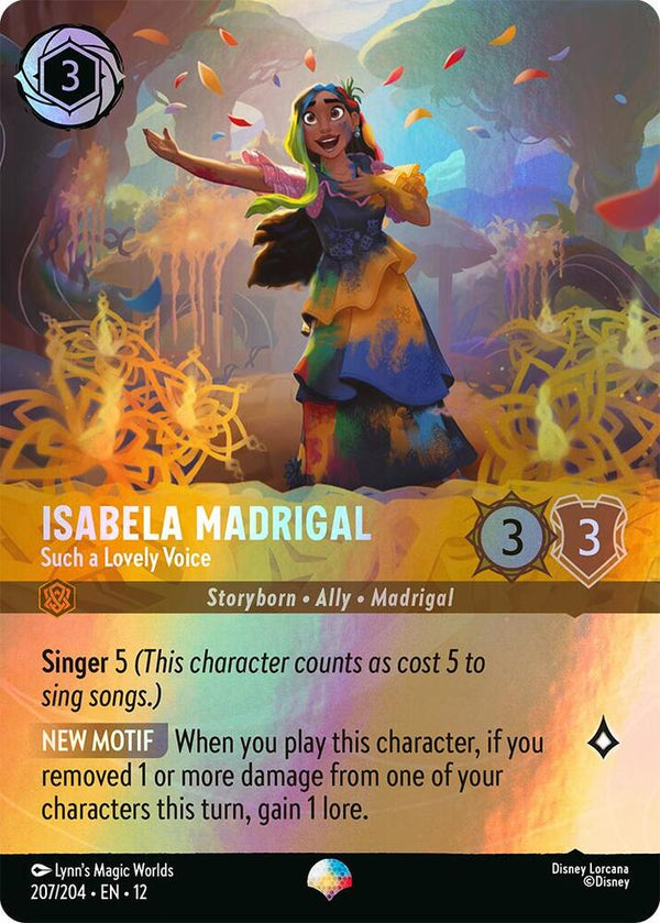 Isabela Madrigal - Such a Lovely Voice (Epic) - Disney Lorcana