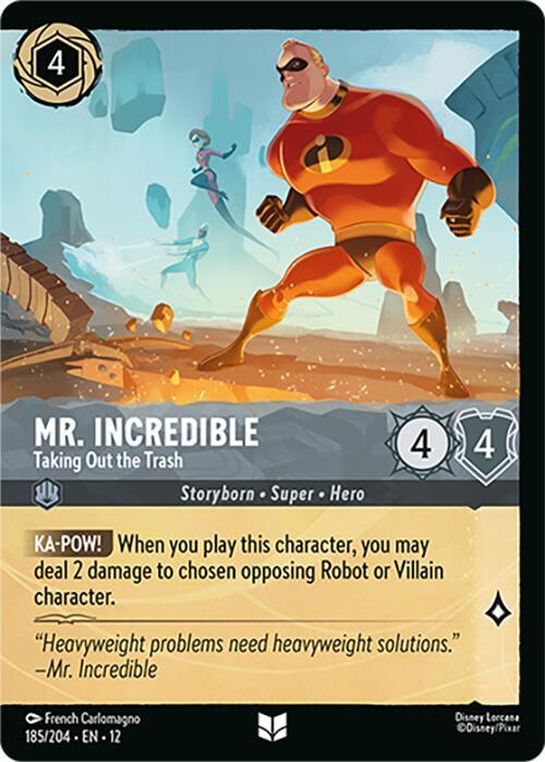 Mr. Incredible - Taking Out the Trash (Foil)
