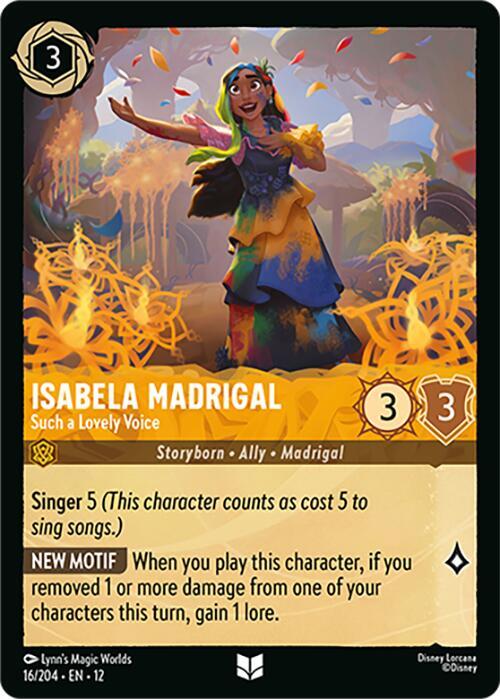 Isabela Madrigal - Such a Lovely Voice