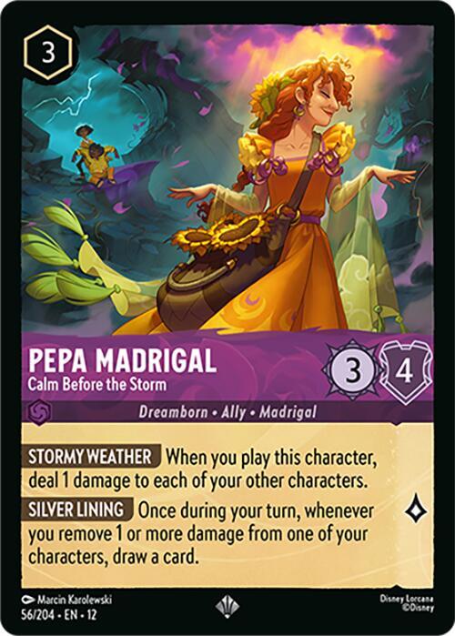 Pepa Madrigal - Calm Before the Storm - Disney Lorcana