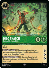 Milo Thatch - Getting His Hands Dirty - Disney Lorcana