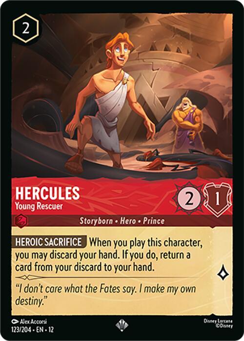 Hercules - Young Rescuer - Disney Lorcana