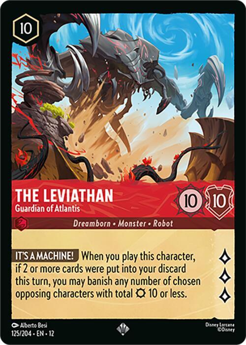 The Leviathan - Guardian of Atlantis - Disney Lorcana