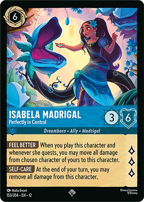 Isabela Madrigal - Perfectly in Control - Disney Lorcana