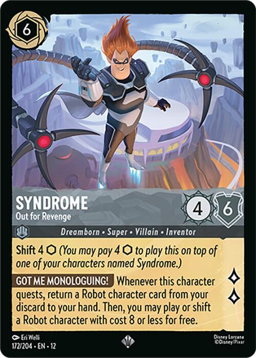Syndrome - Out for Revenge - Disney Lorcana