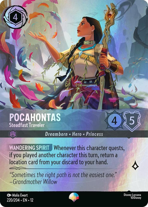 Pocahontas - Steadfast Traveler (Epic) - Disney Lorcana