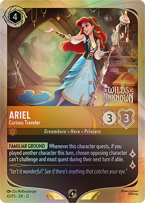 Ariel - Curious Traveler - Disney Lorcana