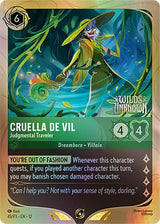 Cruella De Vil - Judgmental Traveler - Disney Lorcana