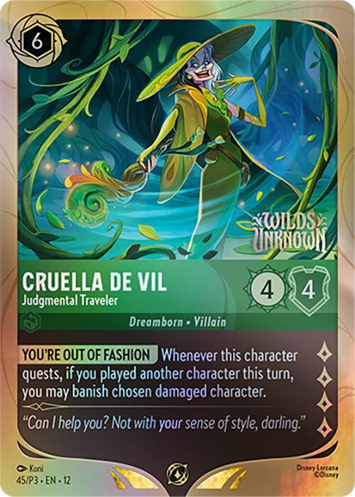 Cruella De Vil - Judgmental Traveler