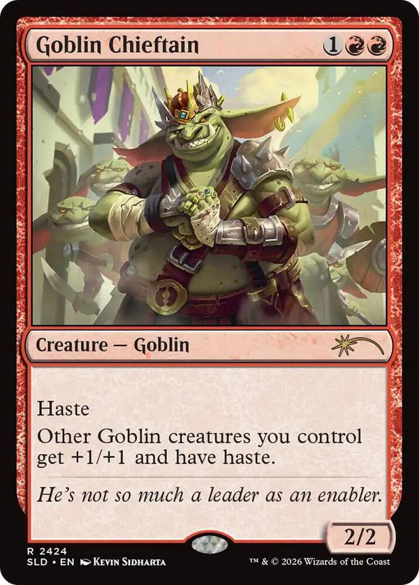 Goblin Chieftain (2424) - Magic: The Gathering
