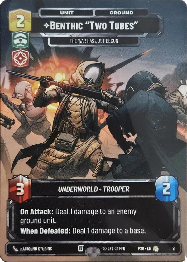Benthic "Two Tubes" - The War Has Just Begun - Star Wars Unlimited