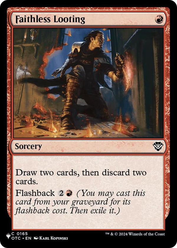 Faithless Looting (OTC) - Magic: The Gathering