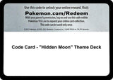 Code Card - "Hidden Moon" Theme Deck - Pokémon
