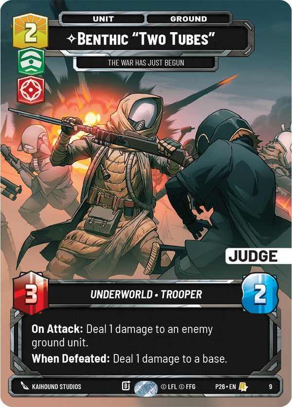 Benthic "Two Tubes" - The War Has Just Begun - Star Wars Unlimited