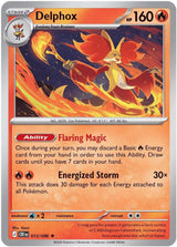 Delphox - 013/086 (Non-Holo) - Pokémon
