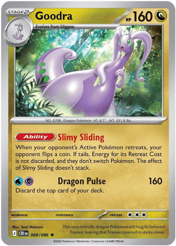 Goodra - 068/086 (Non-Holo) - Pokémon
