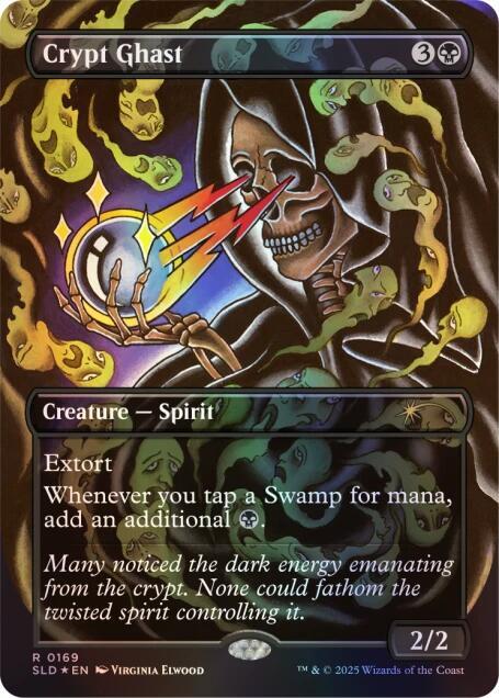 Crypt Ghast (Rainbow Foil) - Magic: The Gathering