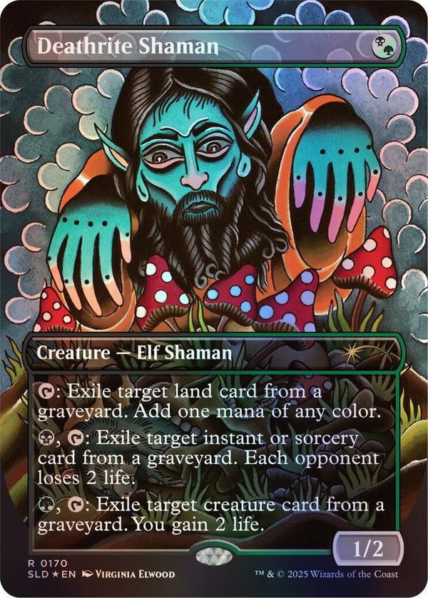 Deathrite Shaman (Rainbow Foil) - Magic: The Gathering