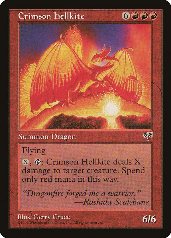 Crimson Hellkite - Magic: The Gathering