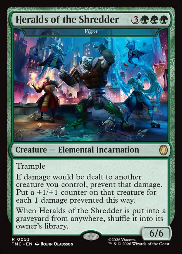 Heralds of the Shredder - Vigor - Magic: The Gathering