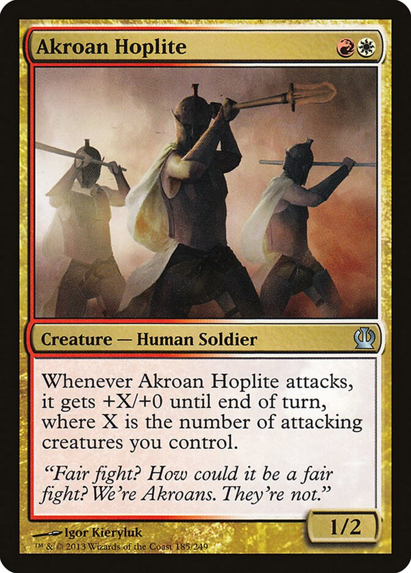 Akroan Hoplite - Magic: The Gathering