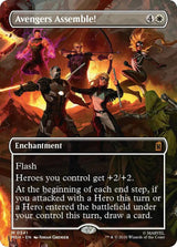 Avengers Assemble! (Borderless) (0341) - Magic: The Gathering