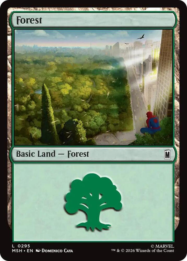 Forest (0295) - Magic: The Gathering