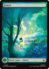 Forest (0442) (Surge Foil) - Magic: The Gathering