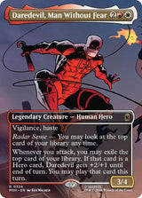 Daredevil, Man Without Fear (Borderless) (0324) - Magic: The Gathering