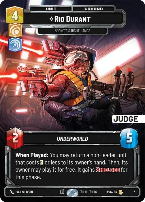 Rio Durant - Beckett's Right Hands