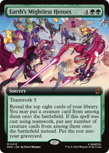 Earth's Mightiest Heroes (Extended Art) - Magic: The Gathering