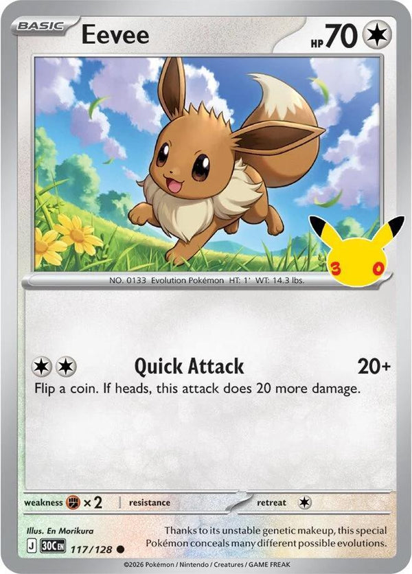 Eevee - 117/128 - Pokémon