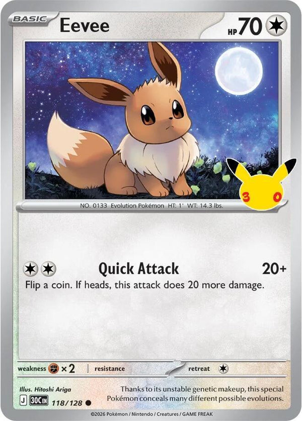 Eevee - 118/128 - Pokémon