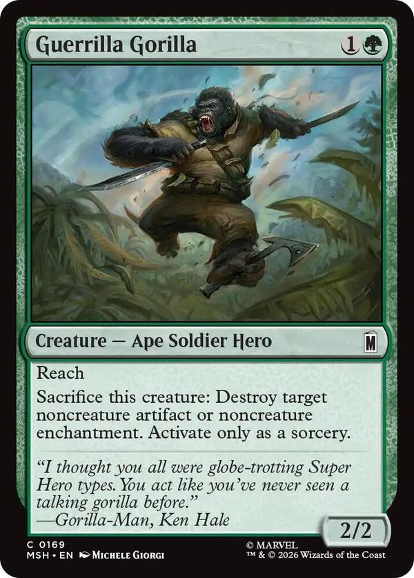 Guerrilla Gorilla - Magic: The Gathering