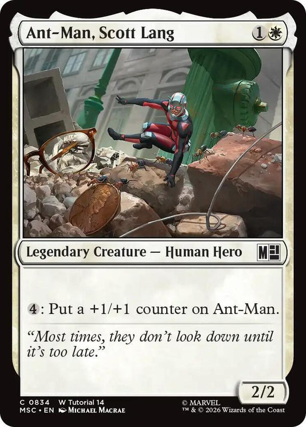 Ant-Man, Scott Lang (0834) - Magic: The Gathering