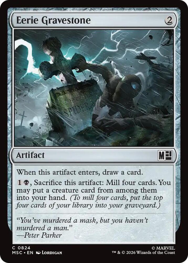 Eerie Gravestone - Magic: The Gathering