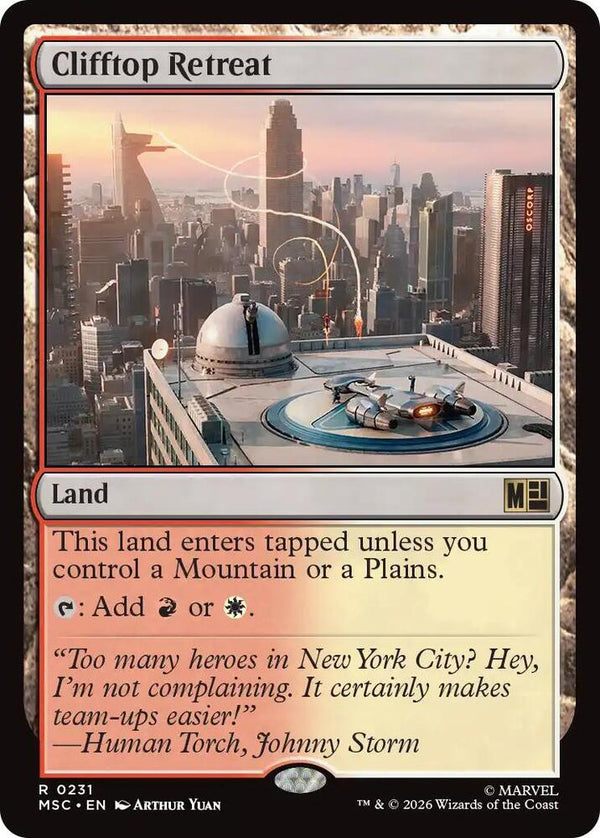 Clifftop Retreat - Magic: The Gathering
