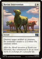 Bovine Intervention - Magic: The Gathering