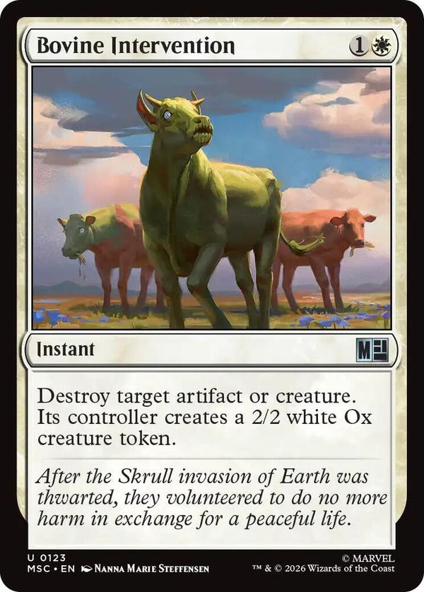 Bovine Intervention - Magic: The Gathering