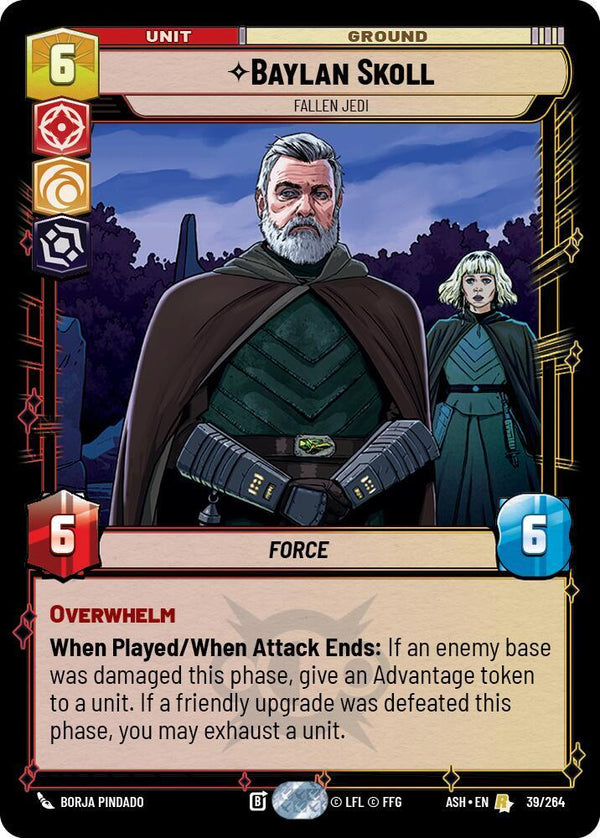 Baylan Skoll - Fallen Jedi - Star Wars Unlimited