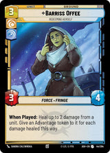 Barriss Offee - Redeeming Herself - Star Wars Unlimited